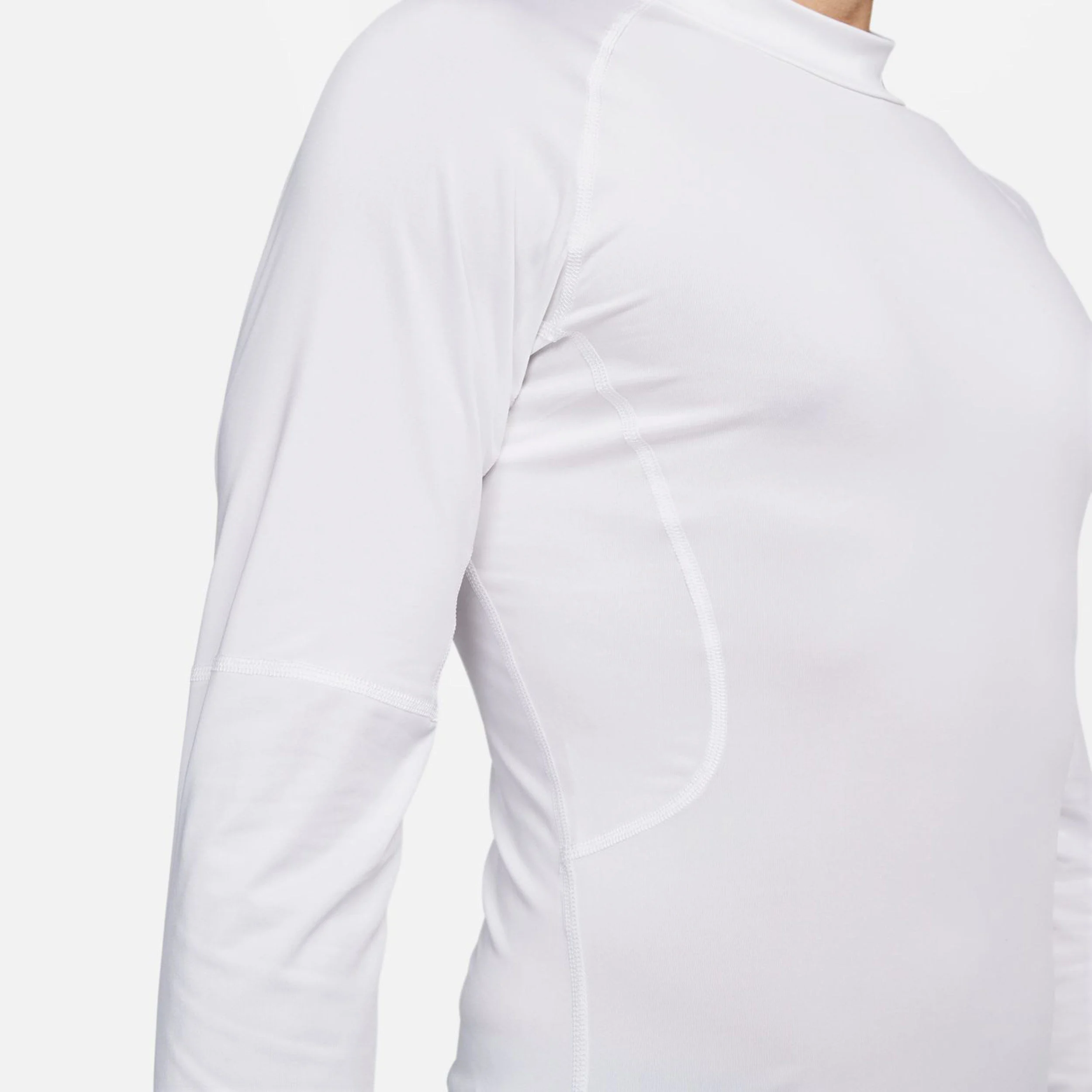 Nike Dri-Fit Haut Manches Longues Hommes - Blanc