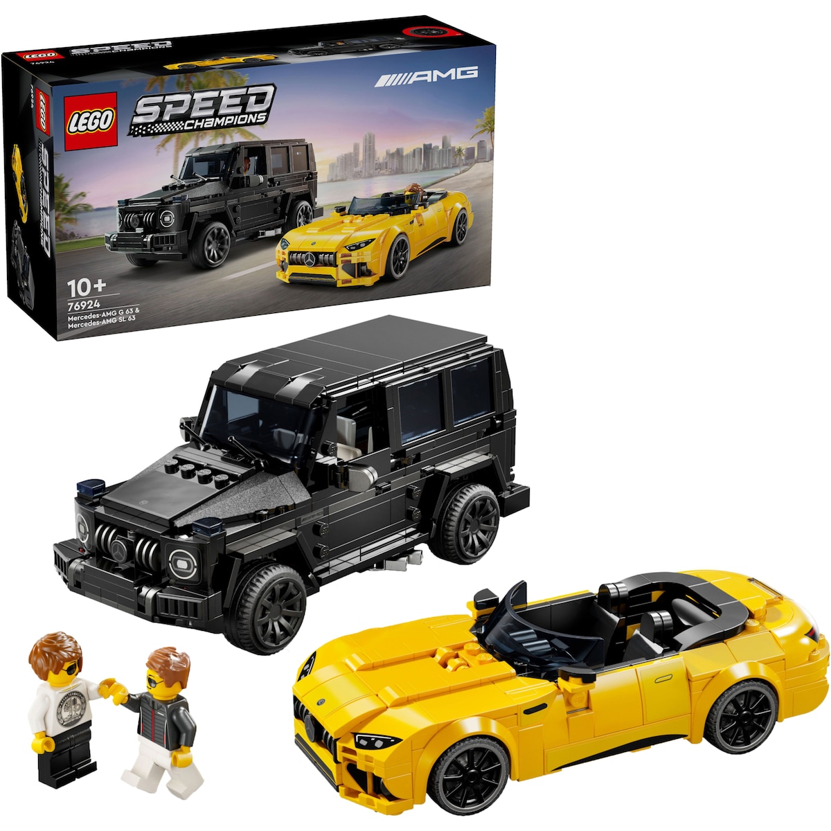 LEGO Speed Champions Mercedes-AMG G 63 og Mercedes-AMG SL 63 - 76924