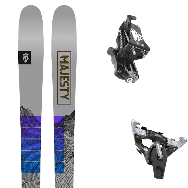 Pack ski de randonnée MAJESTY SUPERWOLF + Fix