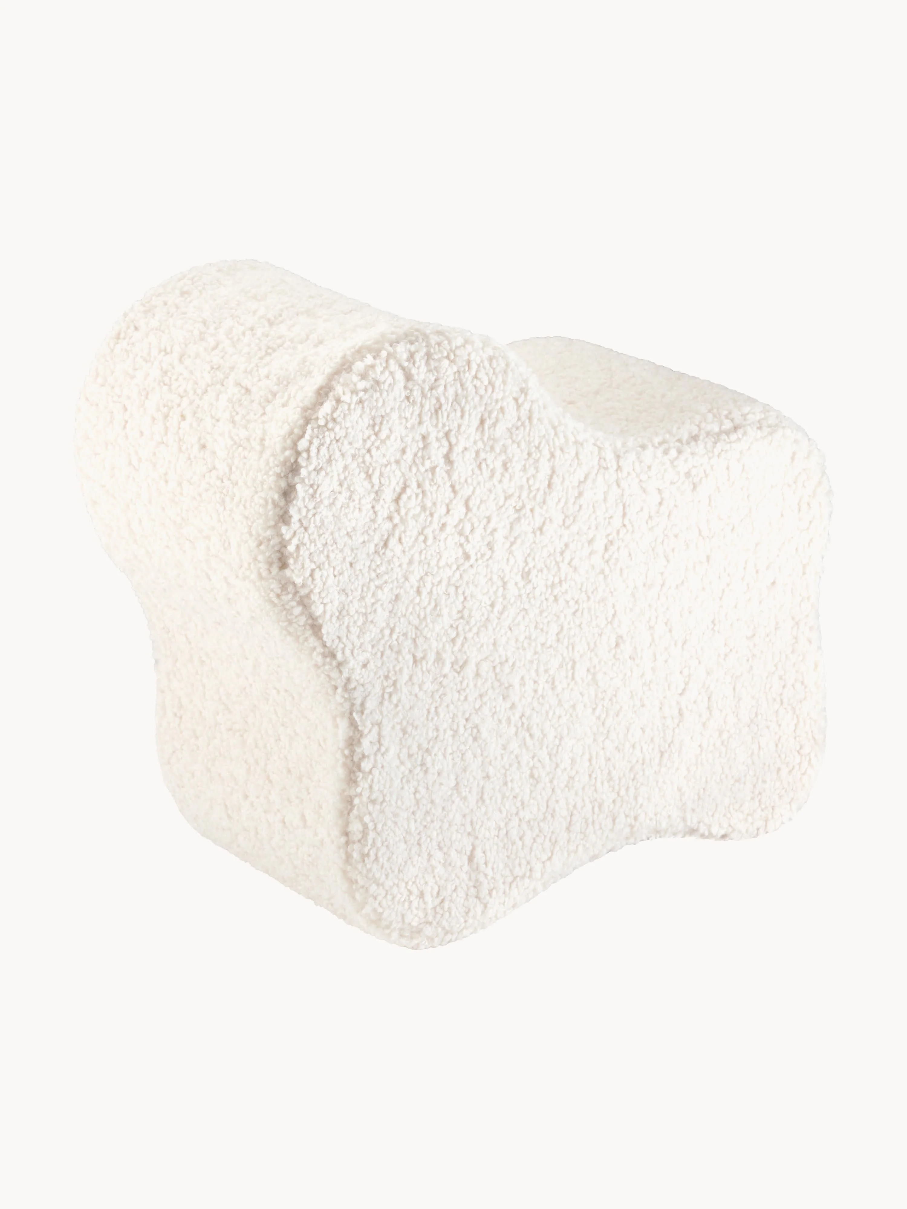 Handgemaakte teddy poef Cloud
