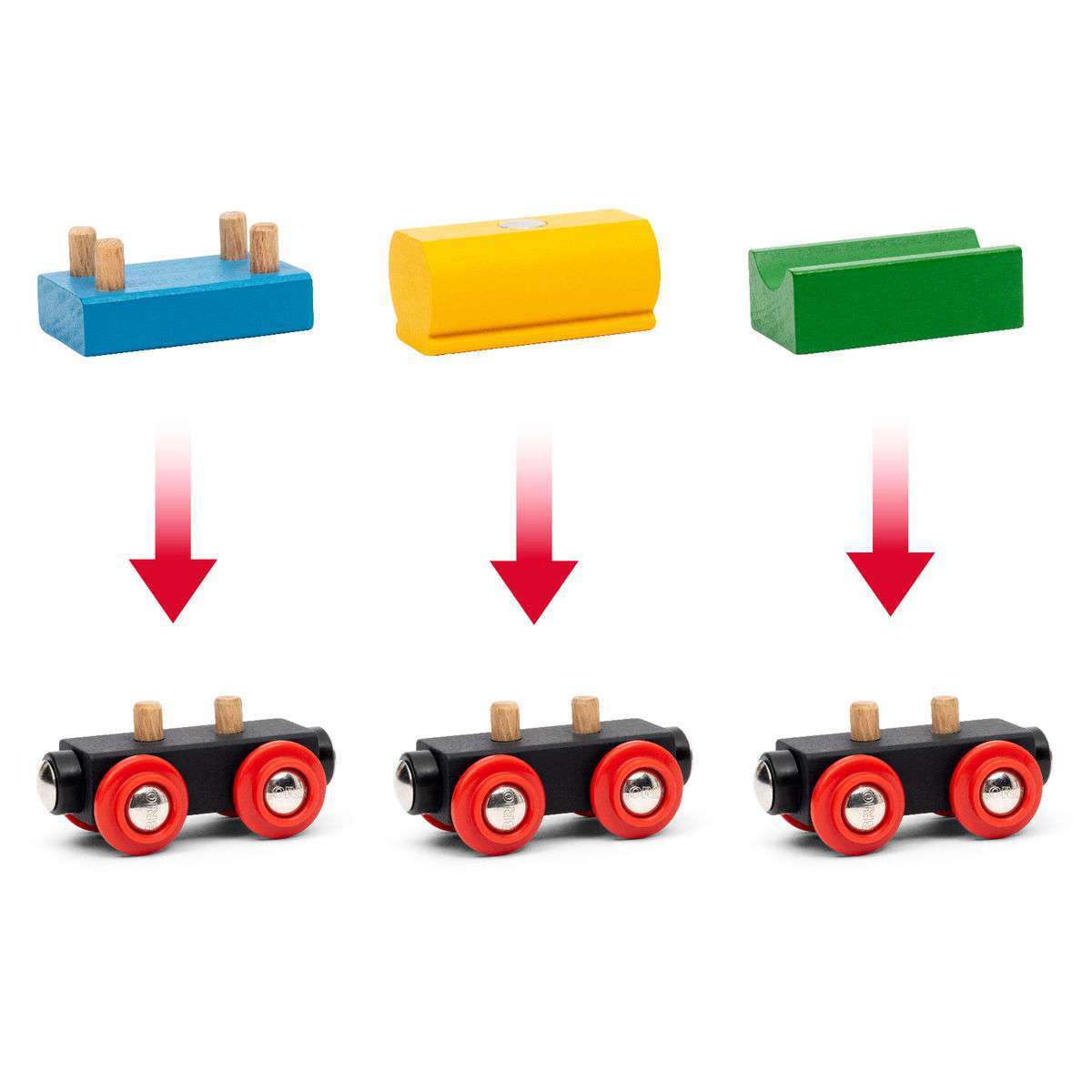 BRIO Spiel 65 Jahre Holzeisenbahn Jubiläums-Zugset