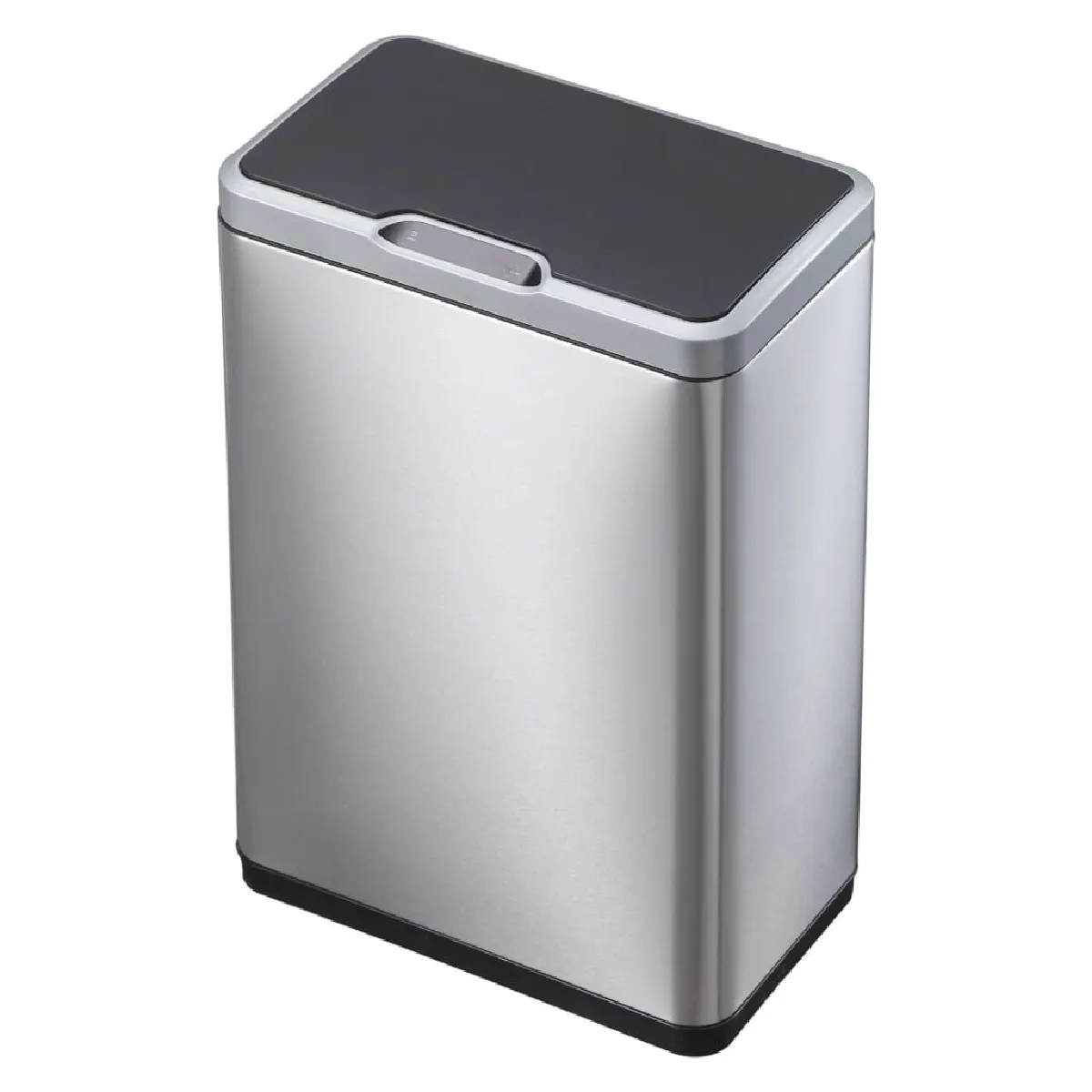 EKO Poubelle à Capteur Mirage - 40 L - Argenté