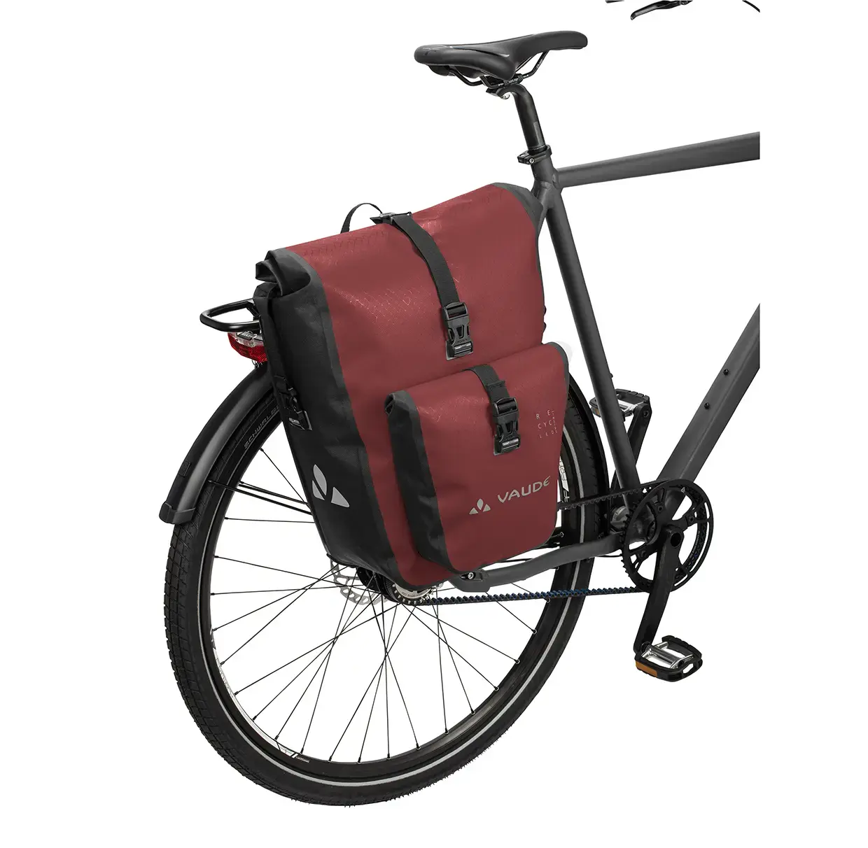 VAUDE Aqua Back Plus Recycled Fietstassen Rood