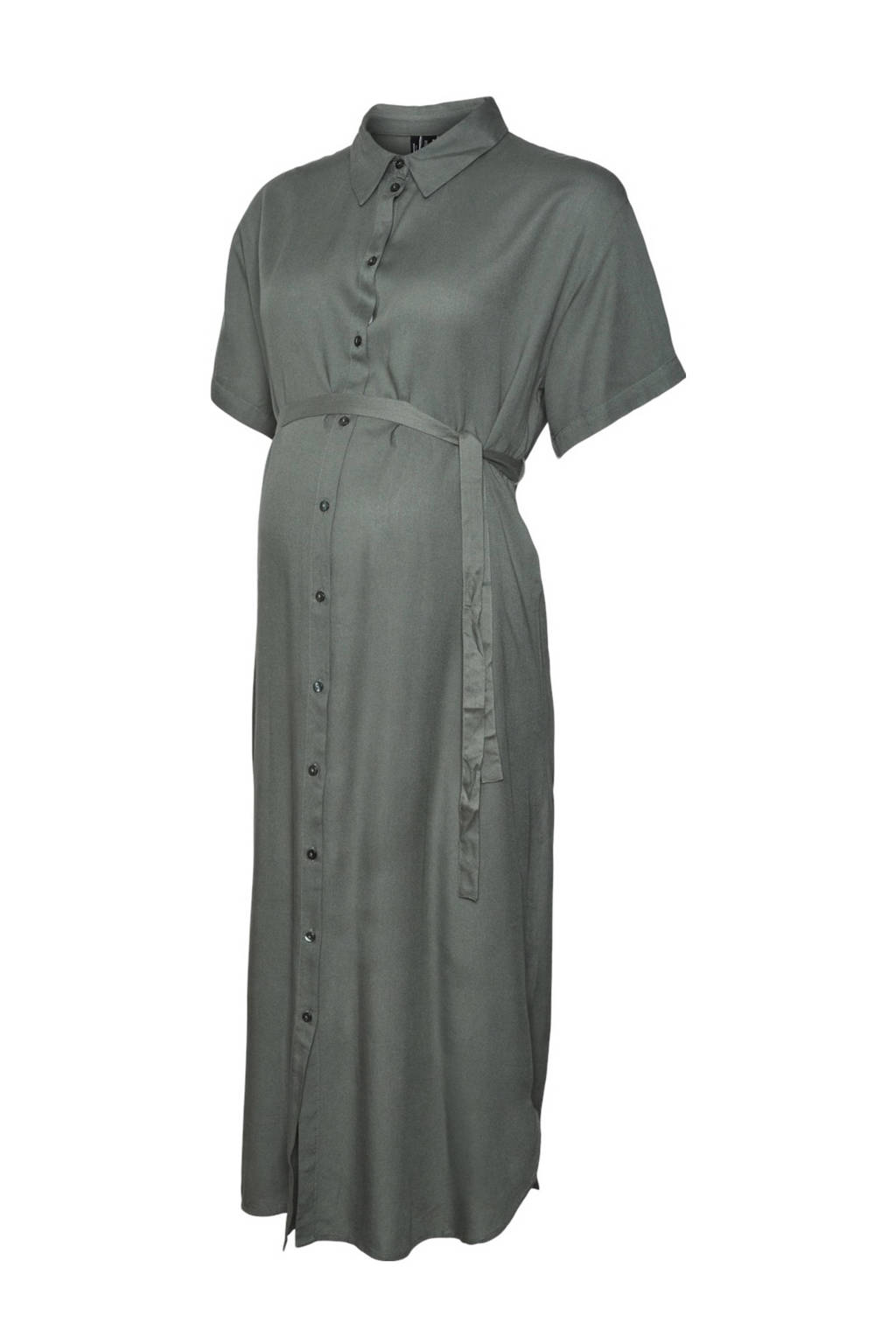VERO MODA MATERNITY zwangerschapsjurk VMMBUMPY groen
