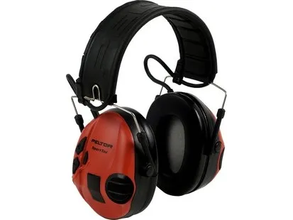 3M MT16H210F-478-RD, Headset, Sort, H=29 M=23 L=16, 26 dB, Ledningsført, 600 t