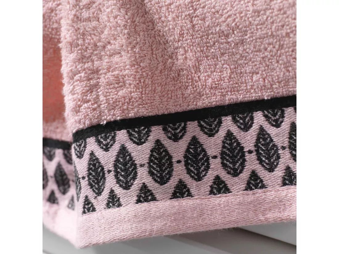 Tapis de bain 50 x 85 cm Botanica rose