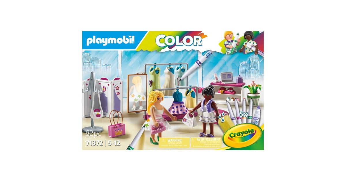 PLAYMOBILColor - Modeboetiek Constructiespeelgoed  (71372)