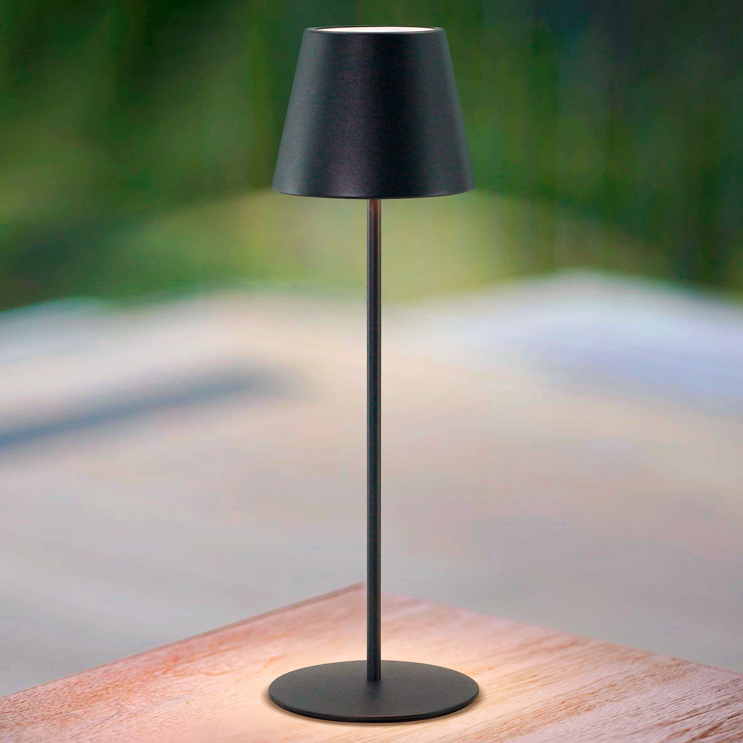 LED Tischleuchte Mia, RGB, für In- und Outdoor