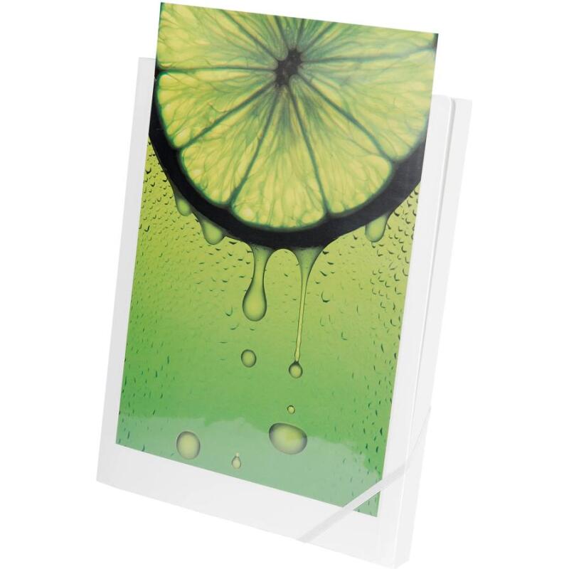 Boite de classement Dos 25mm polypropylène opaque 7/10e Krea Cover - A4 - Blanc