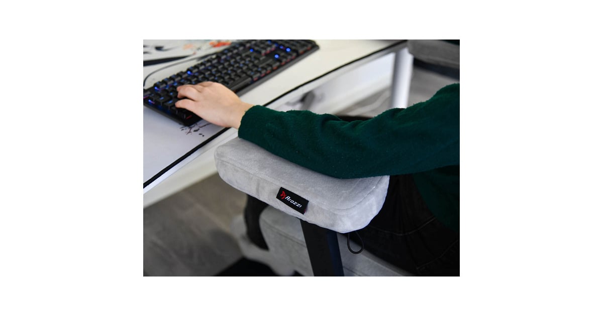 ArozziMemory Foam Armrest Pads Grey polssteun  (Grijs)