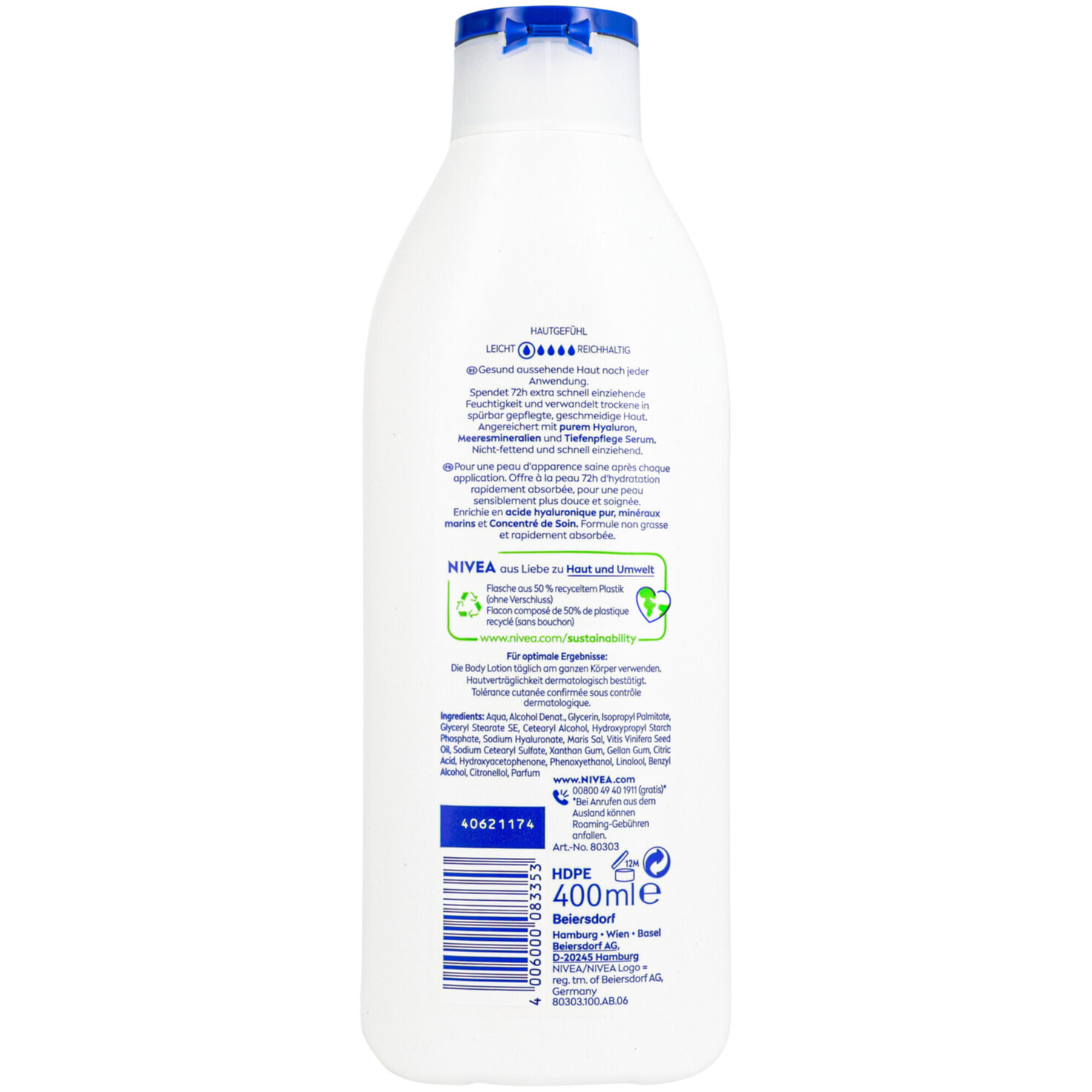 Nivea Express Body Lotion