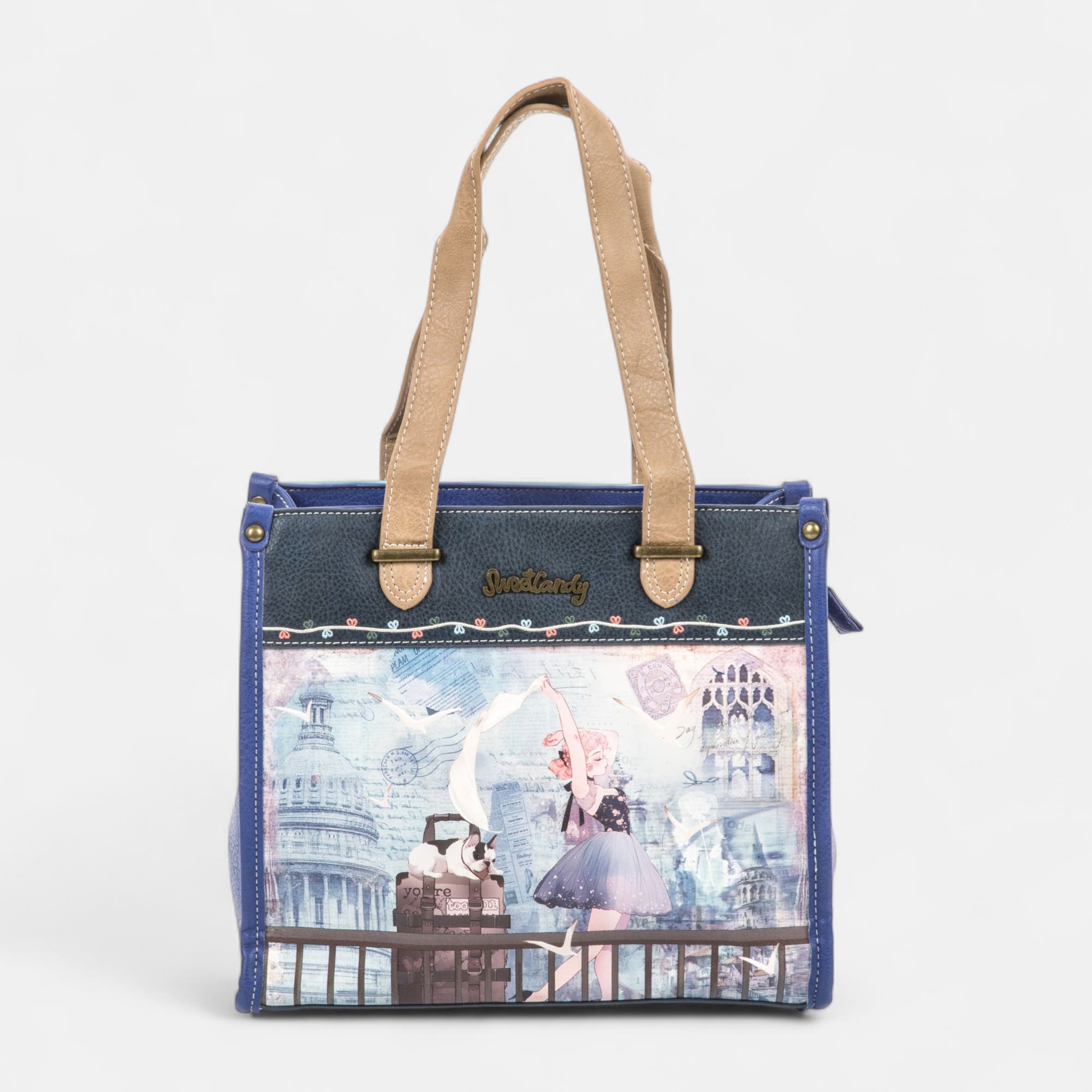 Sac à main bleu