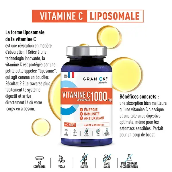 Granions Vitamina C Lipossomal 1000mg 60 comprimidos
