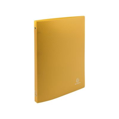 Exacompta Opak - Classeur à anneaux - Dos 20 mm - A4 - pour 100 feuilles - jaune