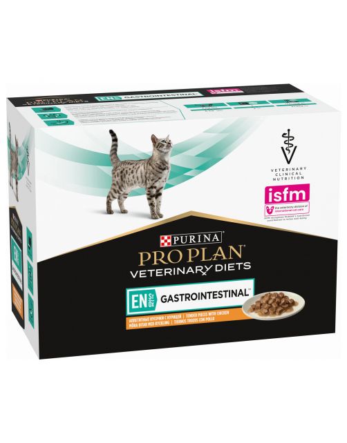 Pro Plan Veterinary Diets Feline En Gastrointestina 10x85 g - Kattenvoer