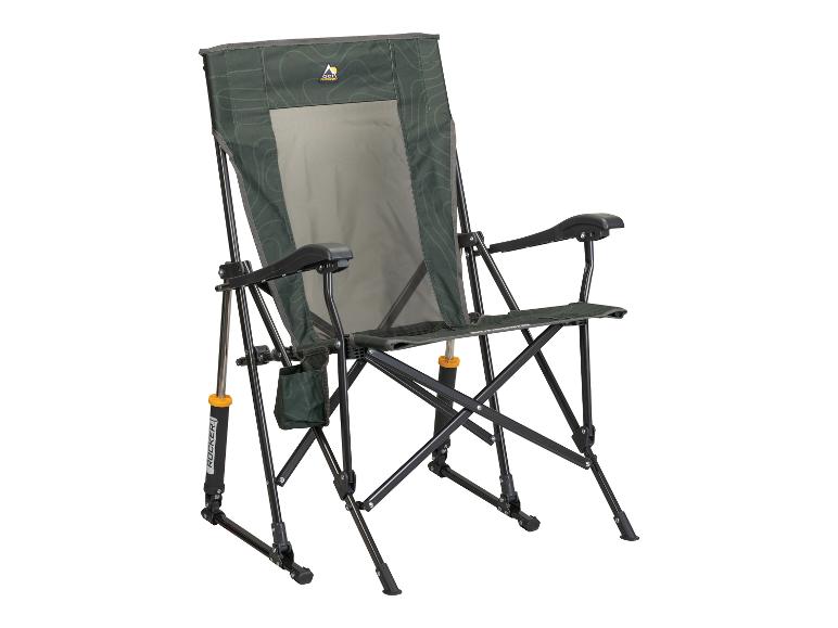 Campingstoel met schommelfunctie