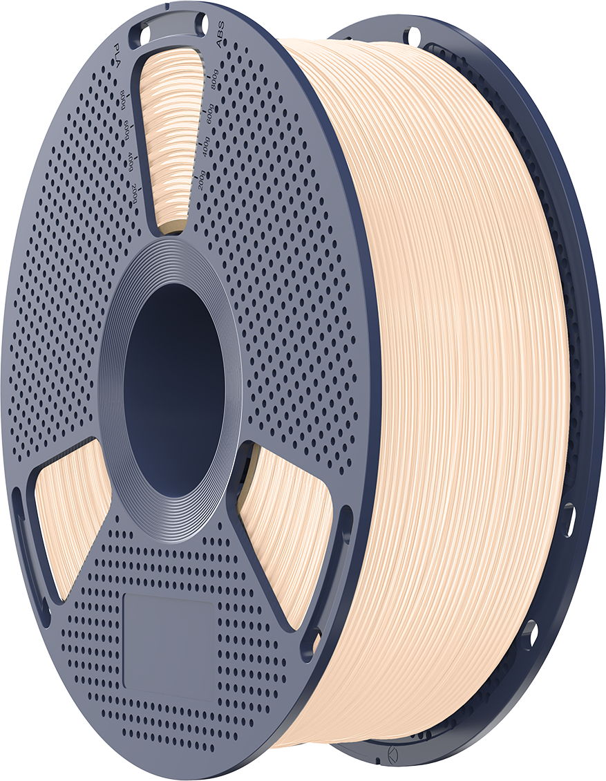 SUNLU  ABS Beige, 1,75 mm / 1000 g    Thermoplastisches Filament für den Druck von robusten Teilen in Beige