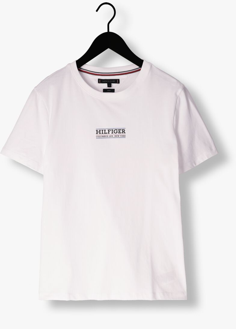 TOMMY HILFIGER witte tommy hilfiger t-shirt small hilfiger tee