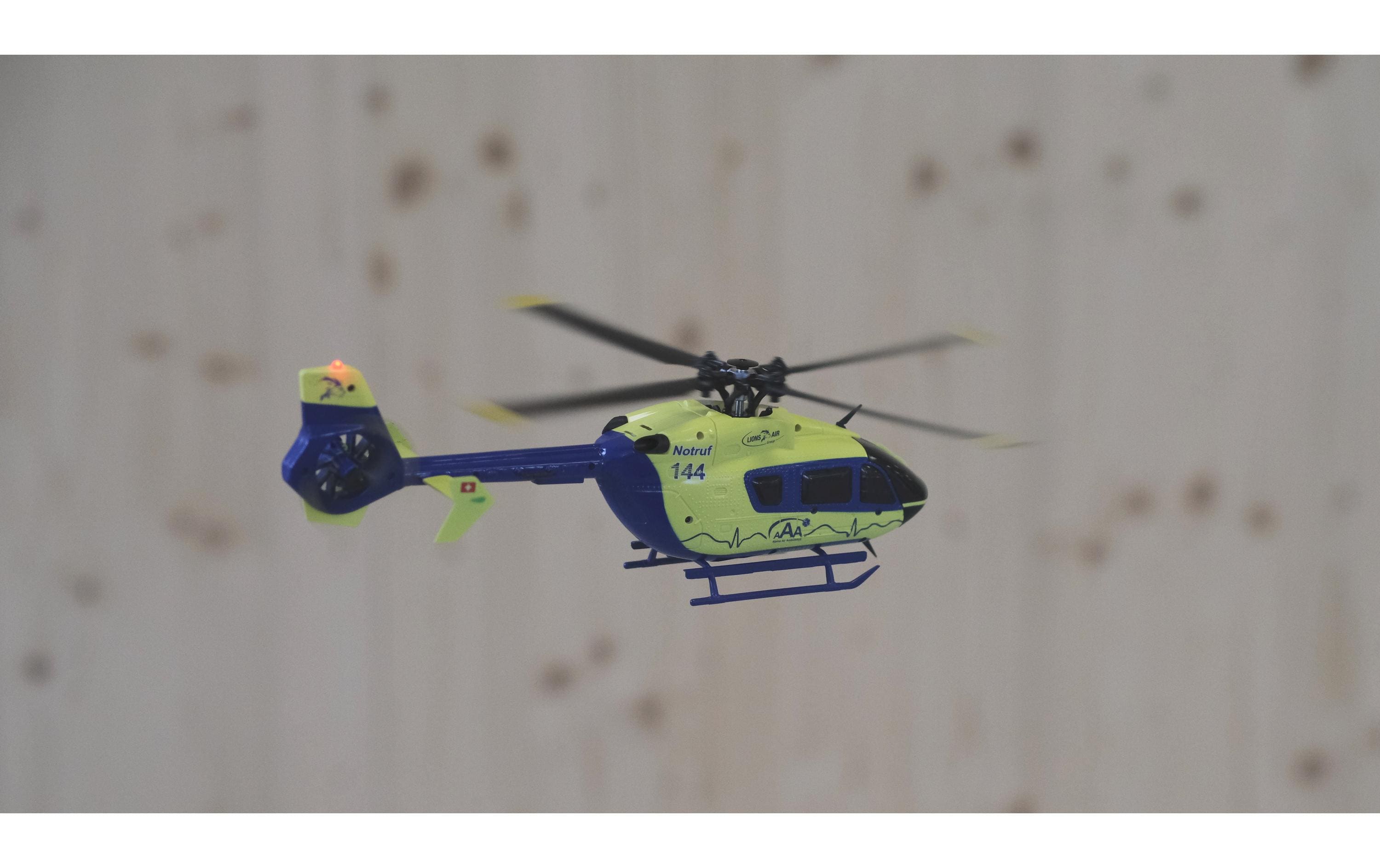 Helikopter AFX-135 Alpine Air Ambulance 4-Kanal, RTF<br>Kleiner Scale Heli mit 4-Kanal Steuerung für Einsteiger und Fortgeschrittene Piloten