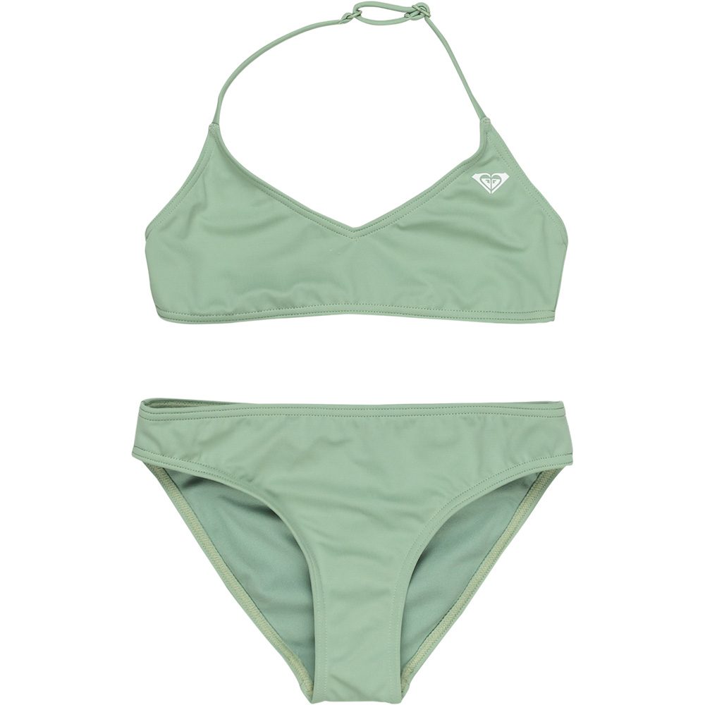 Roxy Solid Active RG Tri Bra Bikini Mädchen basil