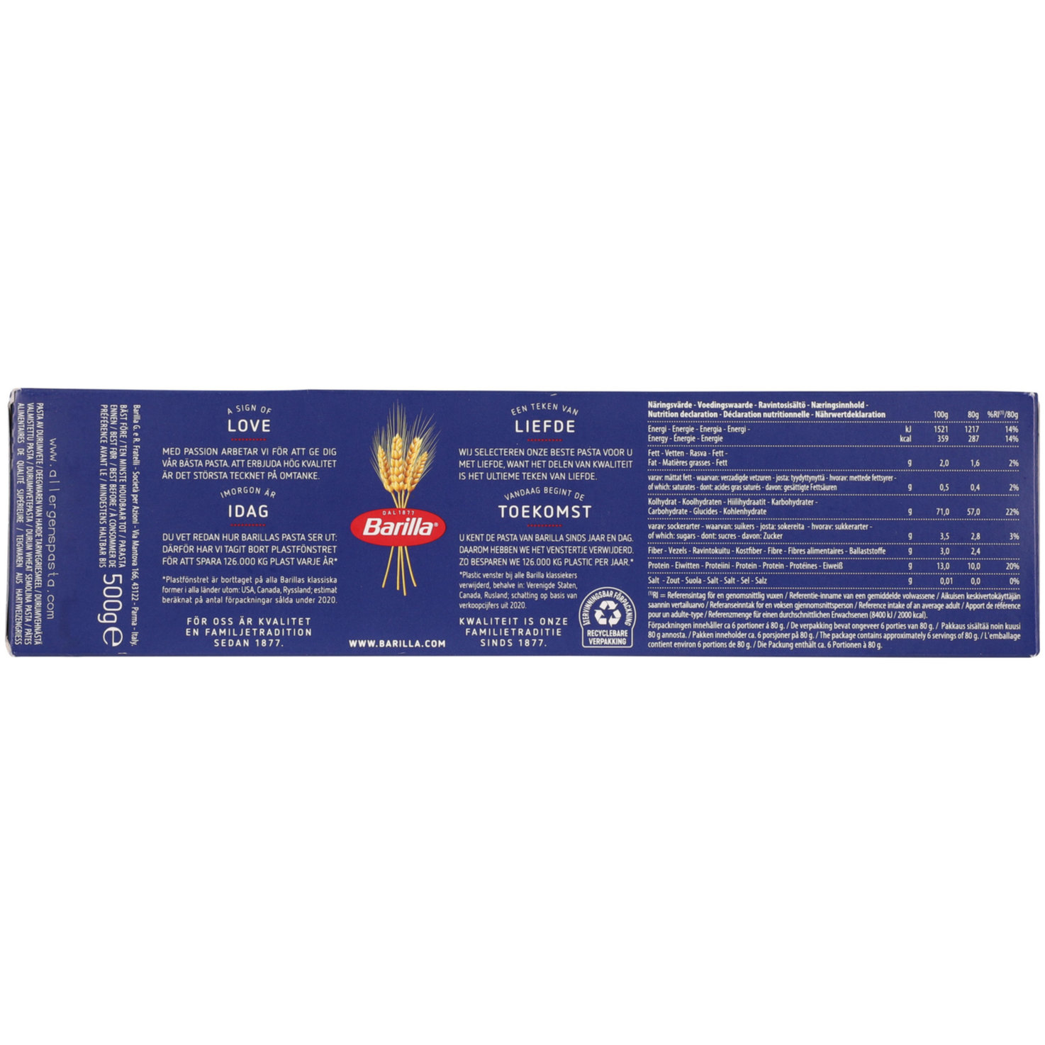 Barilla Capellini Nr. 1