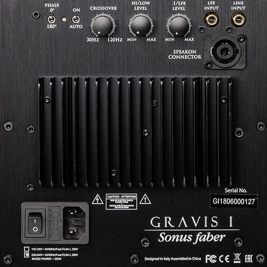 Sonus Faber Lumina III System 5.1 Noir Laqué Packs enceintes grand spectacle