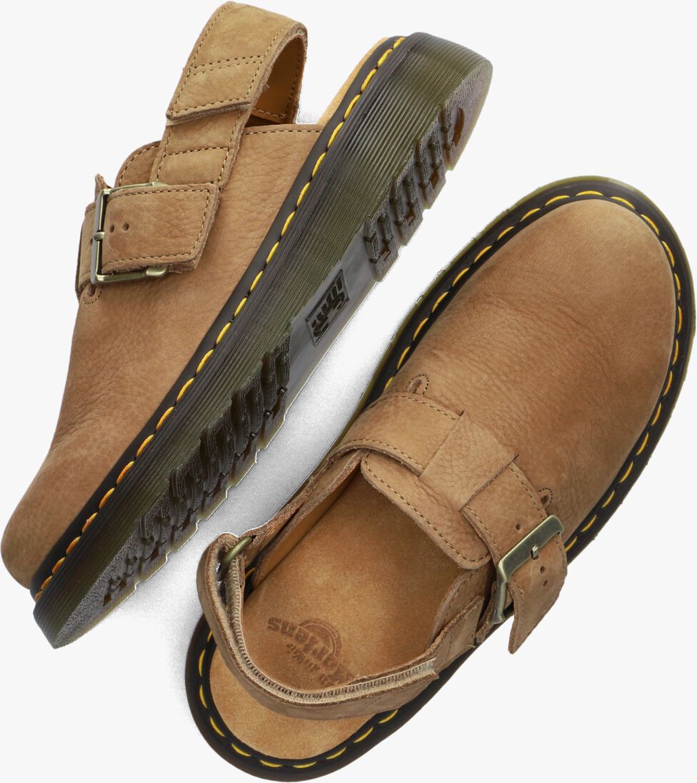 DR MARTENS beige dr martens instappers jorge patchwork w