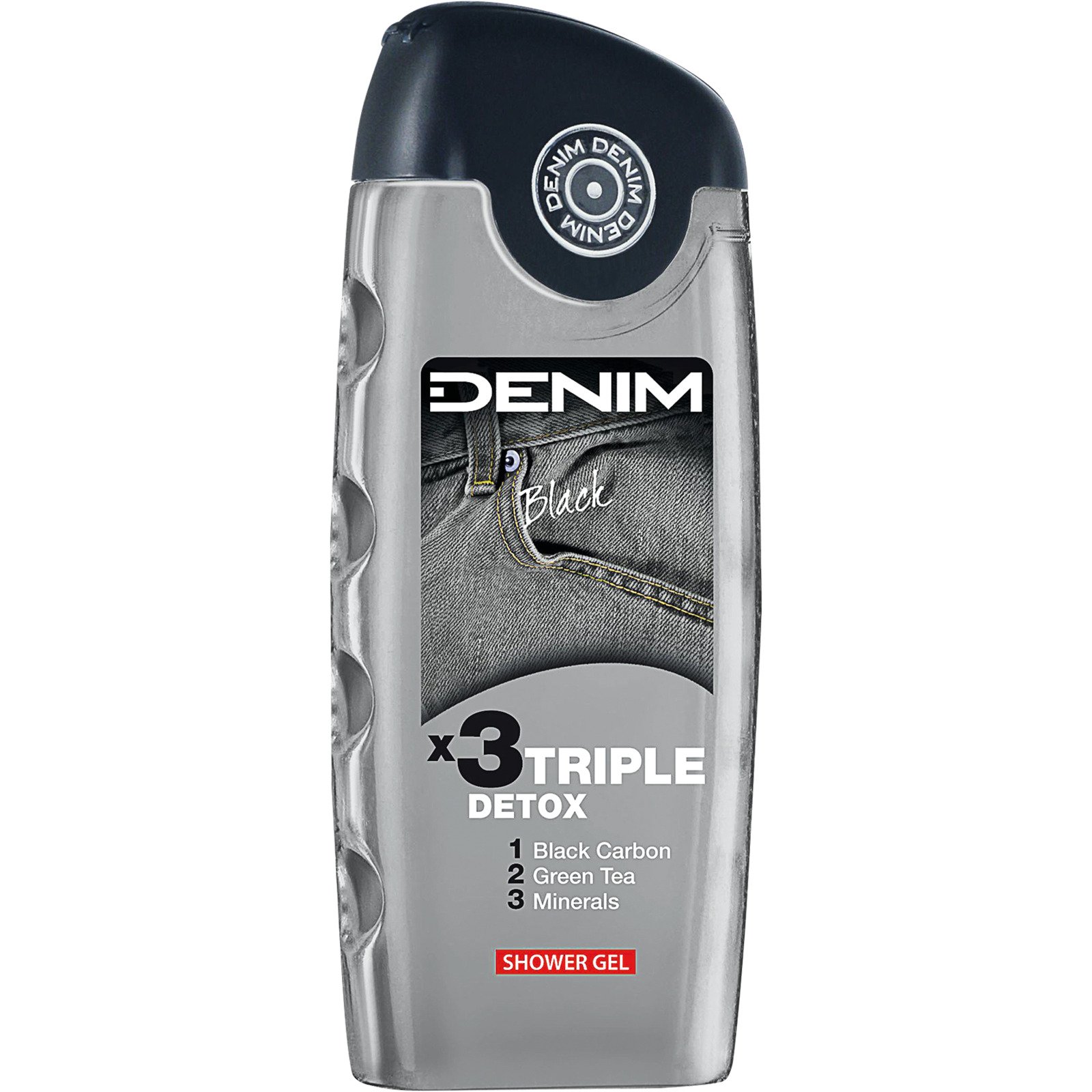 Denim Duschgel Black 3 x 250 ml