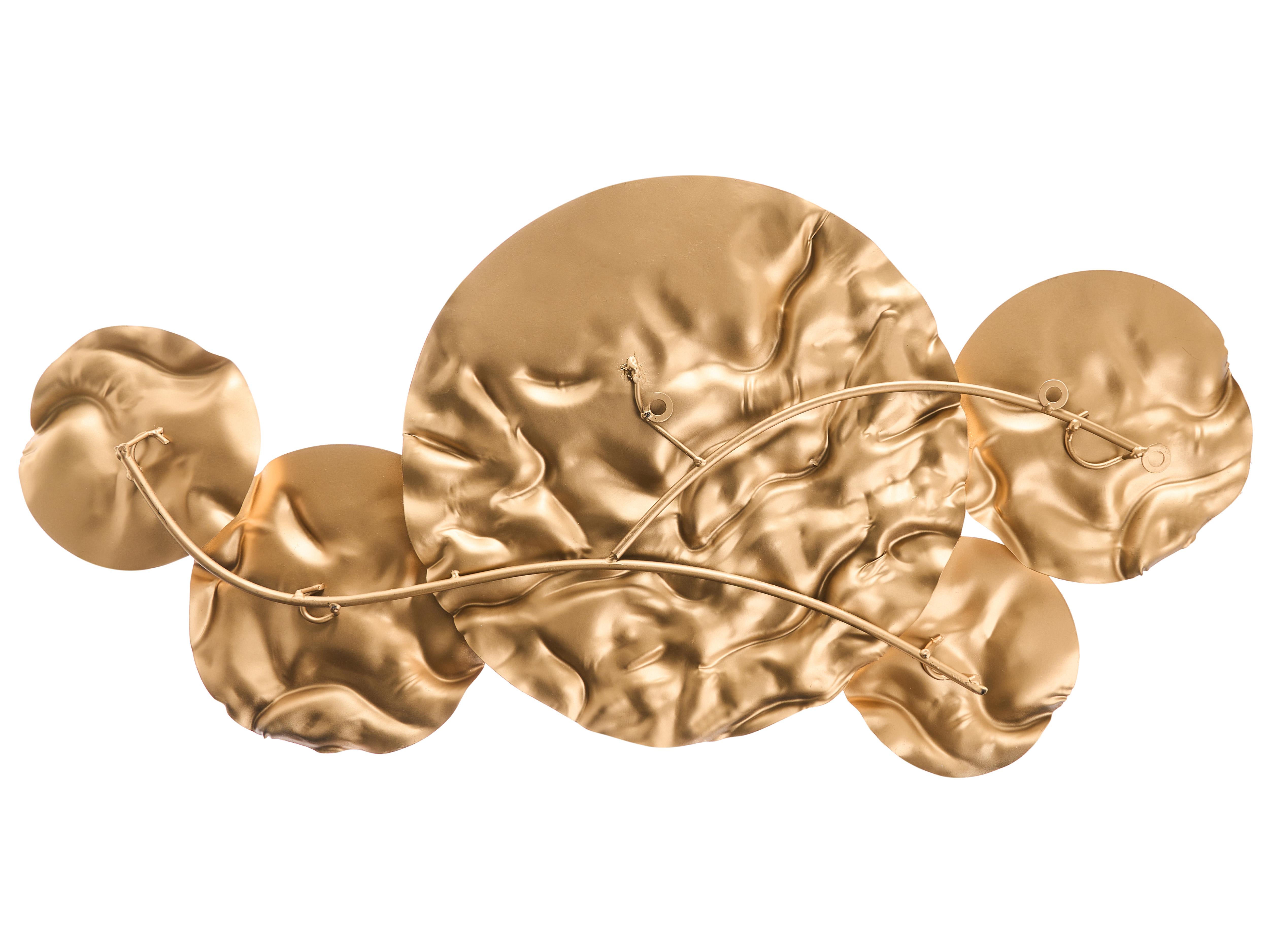 Wanddecoratie CALRY Metaal 43 cm Goud