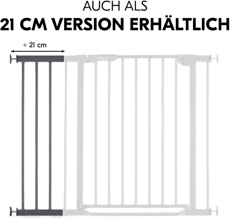 Hauck - Verlengstuk - 9 cm - Voor Veiligheidshekjes - Flexibel Gebruik