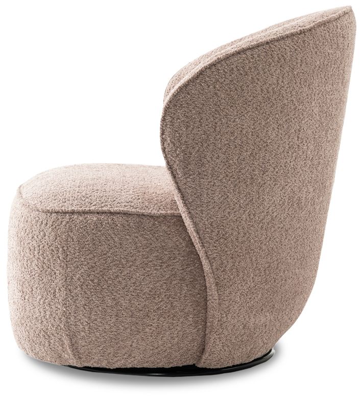 Fauteuil Old Pink Belvi B76 x D78.5 x H81 cm