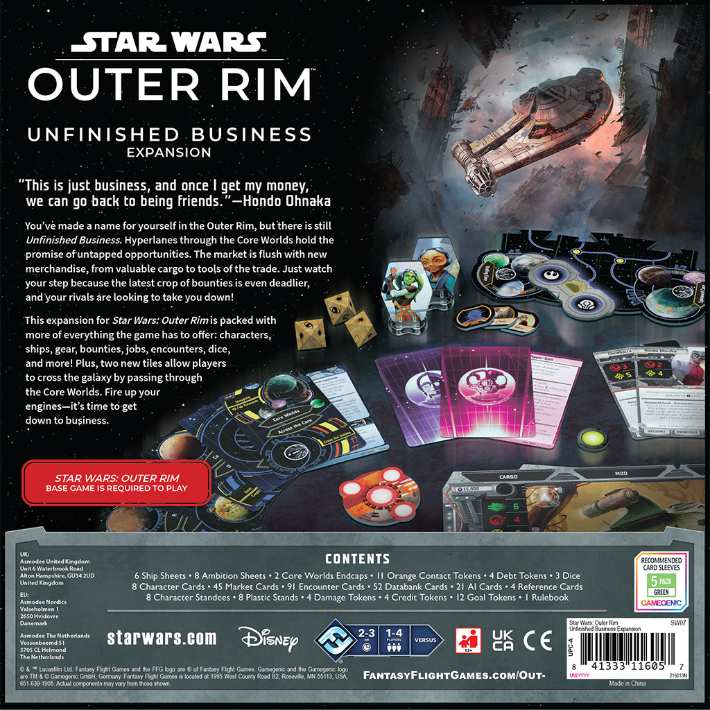 Star Wars: Outer Rim - Unfinished Business