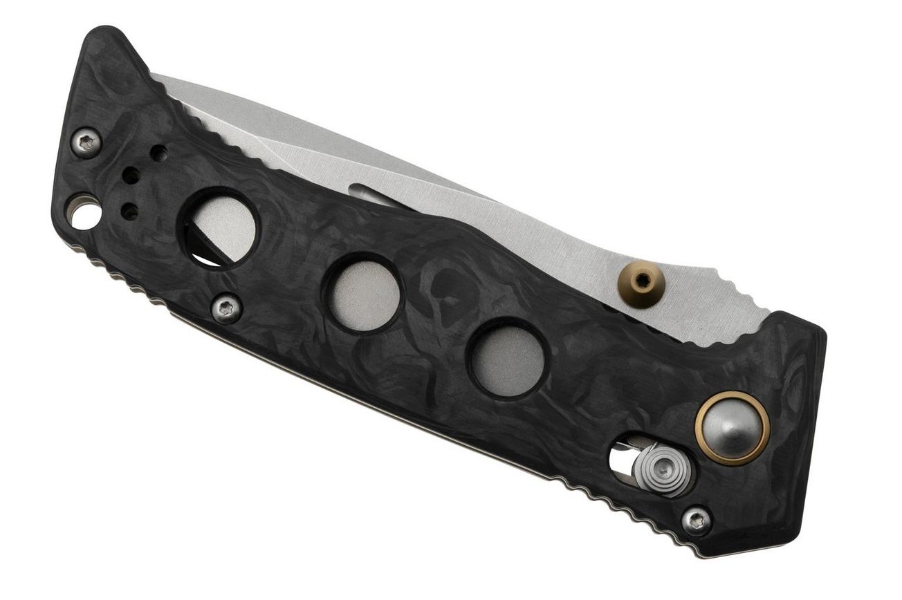Benchmade Mini Adamas 273-03, CPM-MagnaCut, Marbled Carbon Fiber, zakmes
