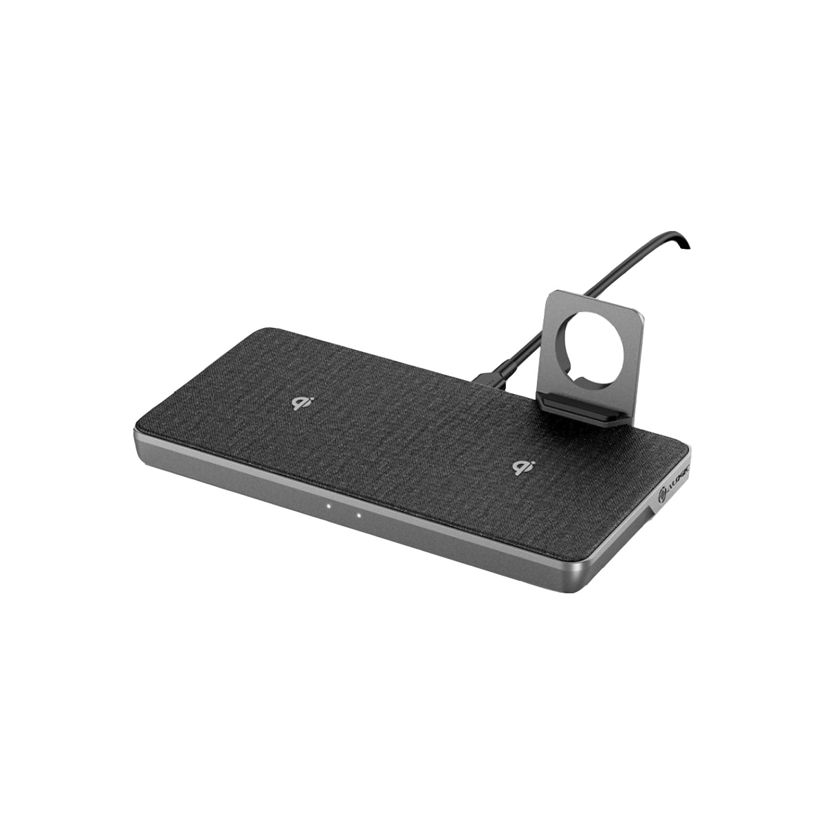 ALOGIC Ultra Power 3-i-1 trådløs ladestasjon (space grey)