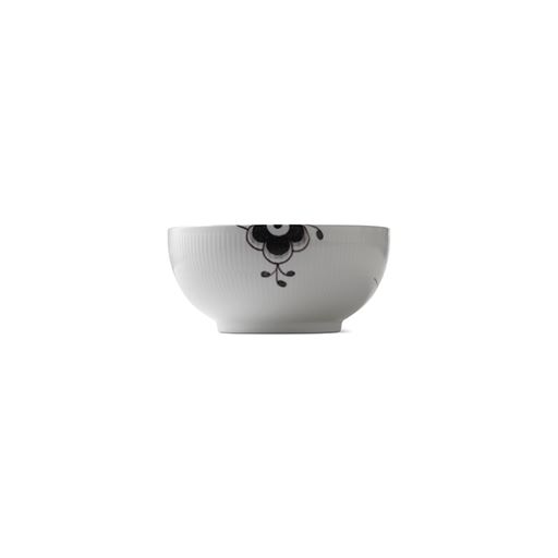 Royal Copenhagen Sort Mega Riflet Skål, Ø21 cm