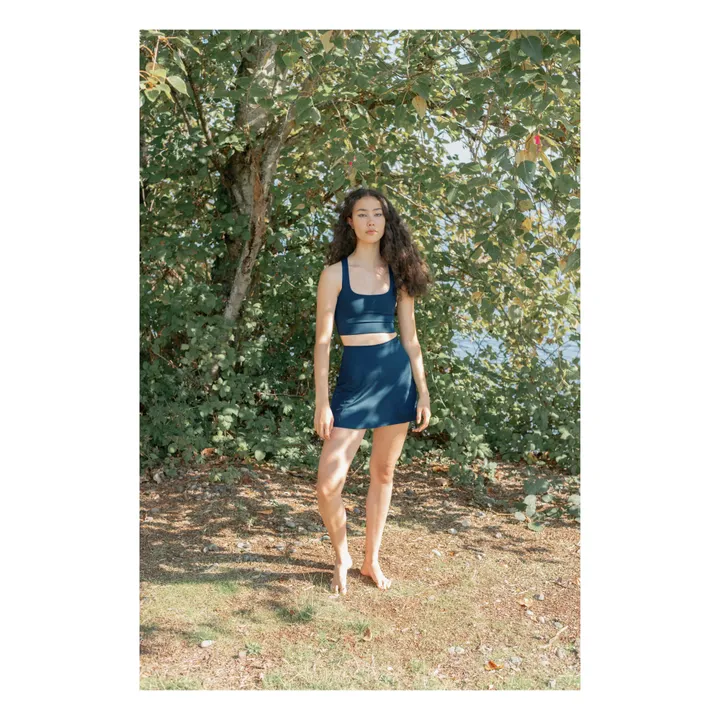 Girlfriend Collective Brassière Tommy | Bleu nuit