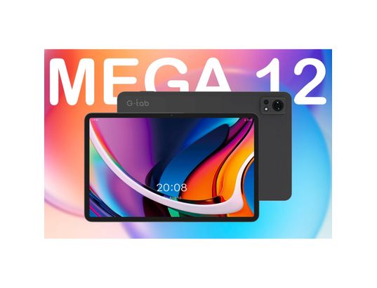 G-TAB - Mega12 tablette android 15 12 8go 256go 8800mah gris
