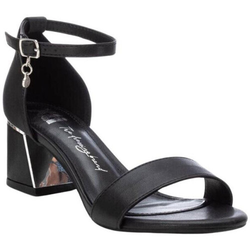 Xti - Sandalia tacón -142867 negro mujer Negro