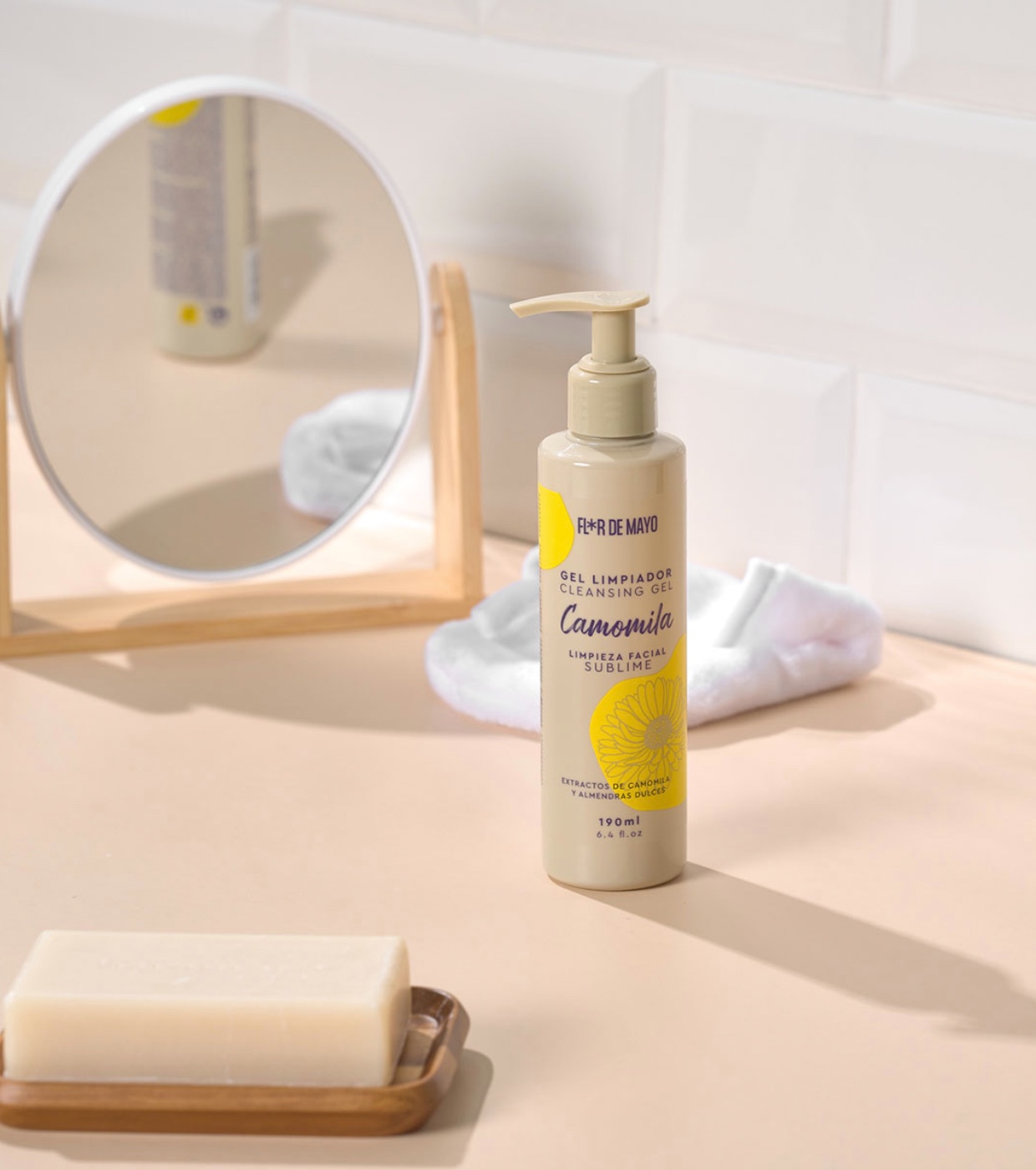 Flor de Mayo - Gel de Limpeza Facial Sublime de Camomila