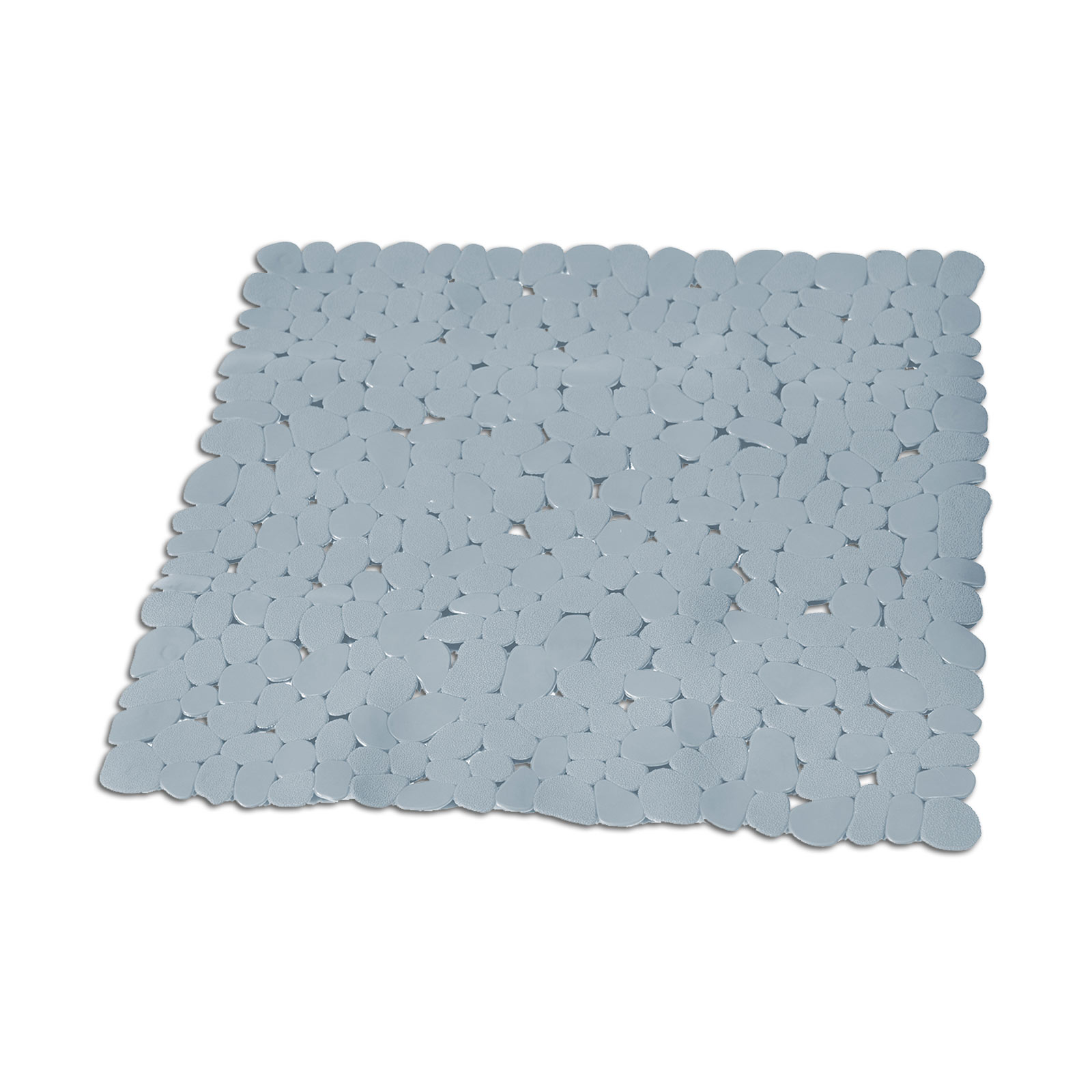 Dusch-Antirutschmatte - silber - 50x50 cm