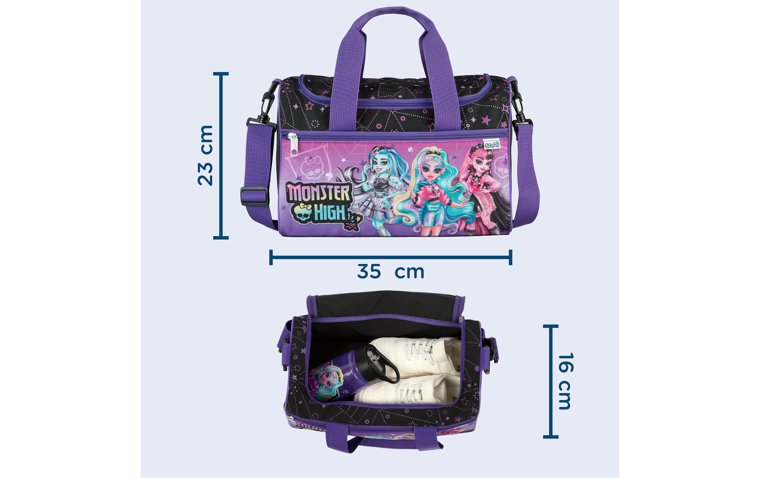 Turnsack Monster High 8 lSporttasche oder Reisetasche für Kinder