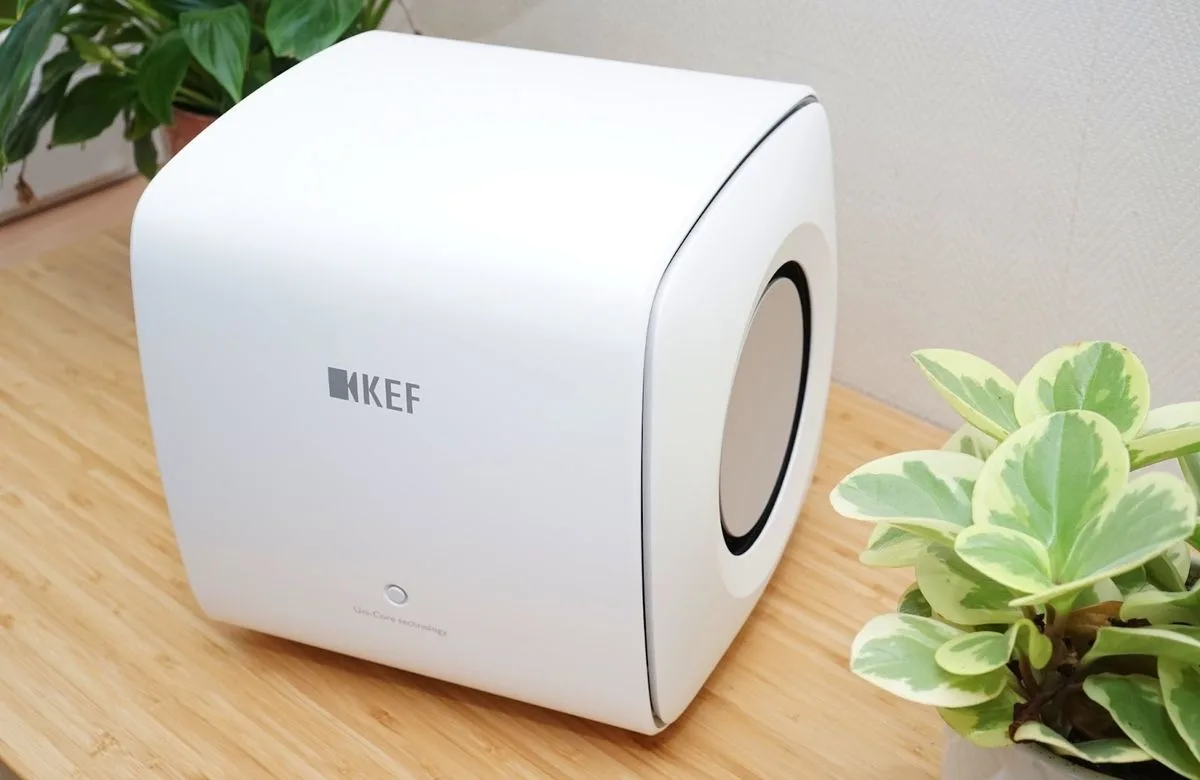 KEF KC 62 Blanc mat Caissons de basses