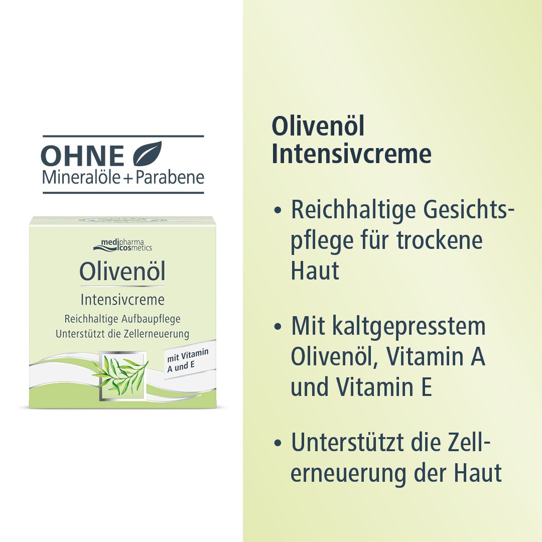 medipharma cosmetics Olivenöl Intensivcreme