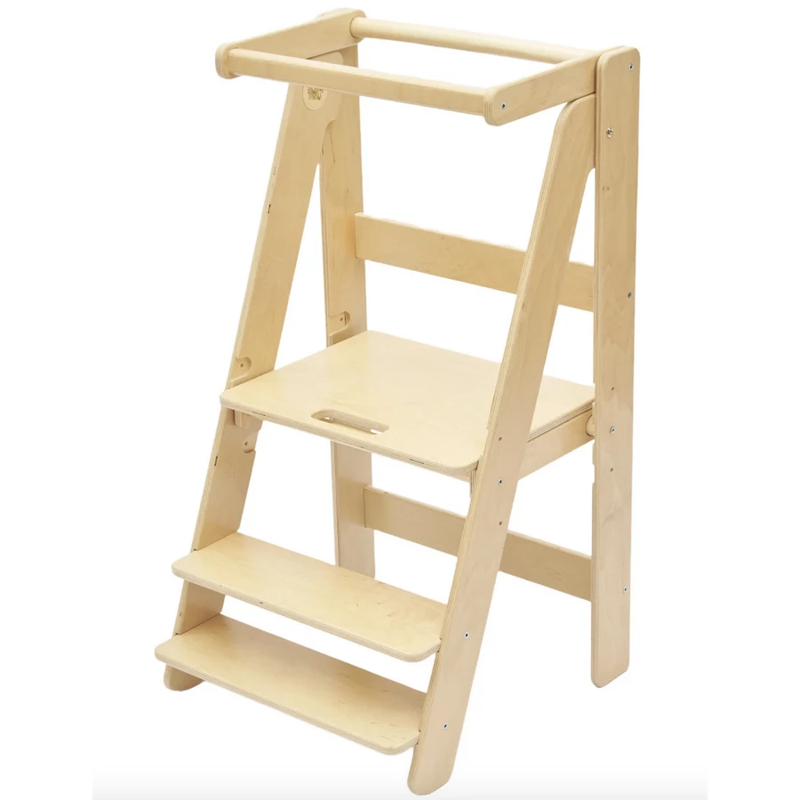 Montessori® Lernturm - zusammenklappbar - Learning Tower - foldable Montessori® by Busy Kids mehrfarbig