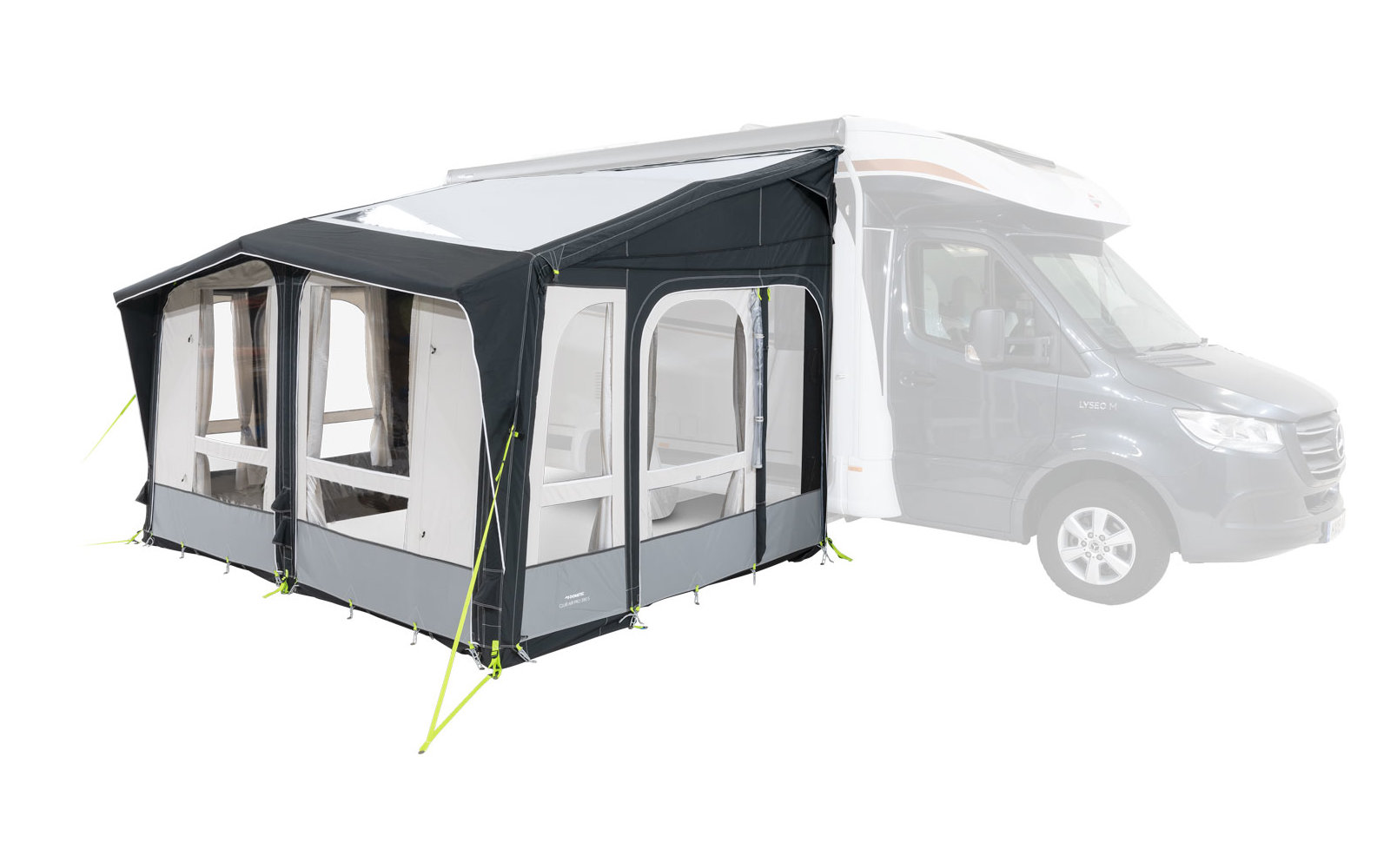 Dometic Club AIR Pro 390 S Aufblasbares statisches Vorzelt Breite 3,9 m Anbauhöhe 235 - 265 cm