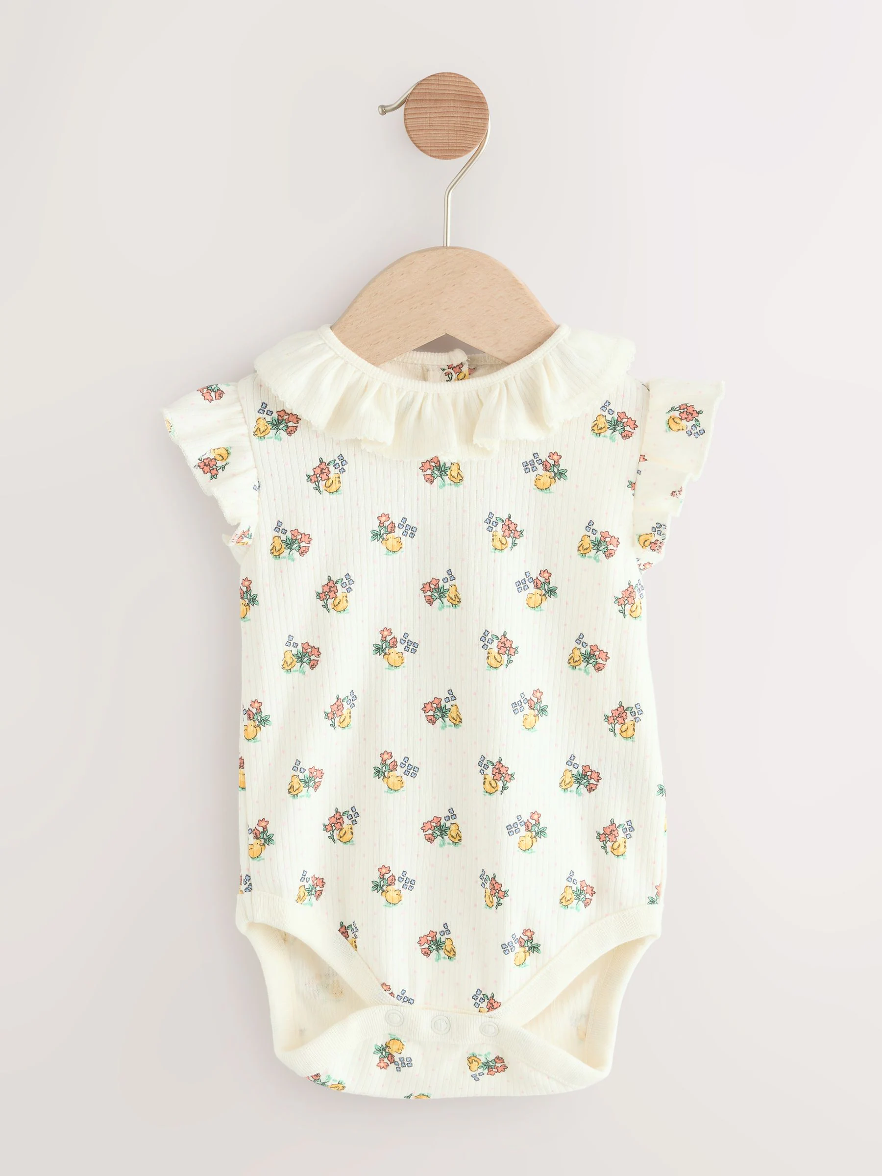 Cath Kidston roze bloemenprint - Babyromper van bedrukte jersey