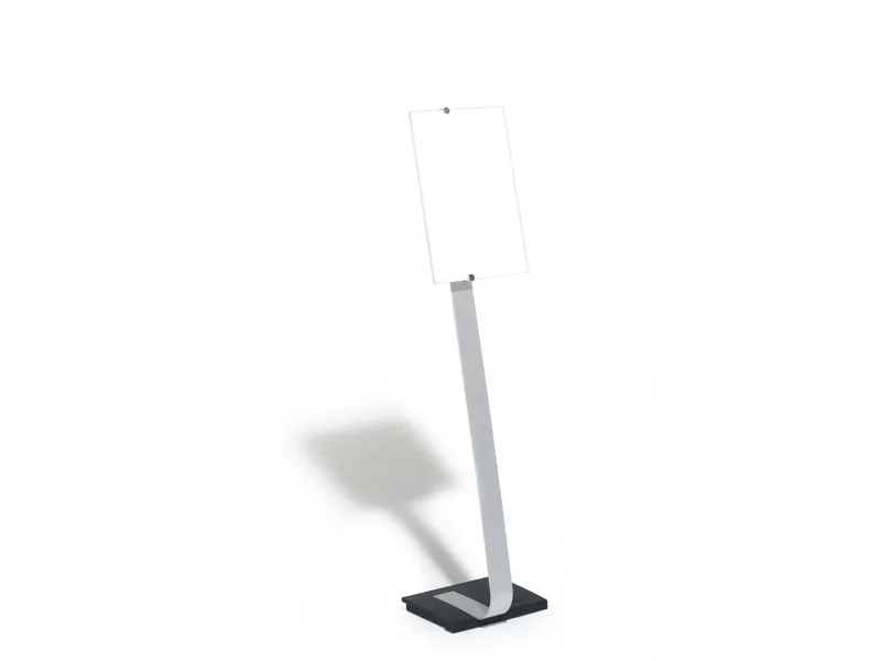 Gulvskilt Durable CRYSTAL SIGN STAND A3 Præsentationsstander
