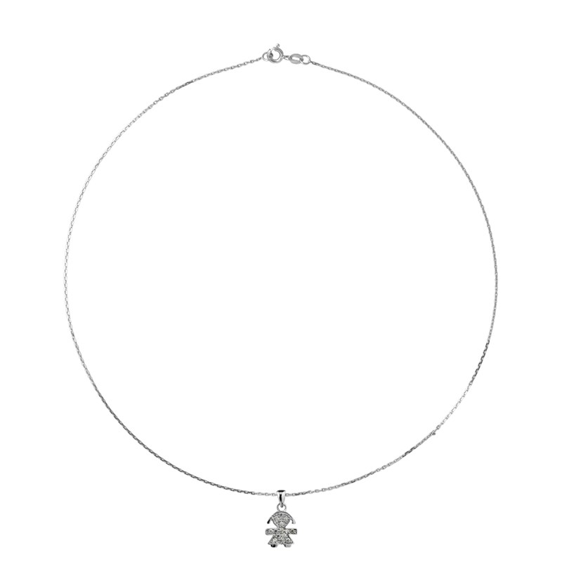 Collier FILLE - Argent 925