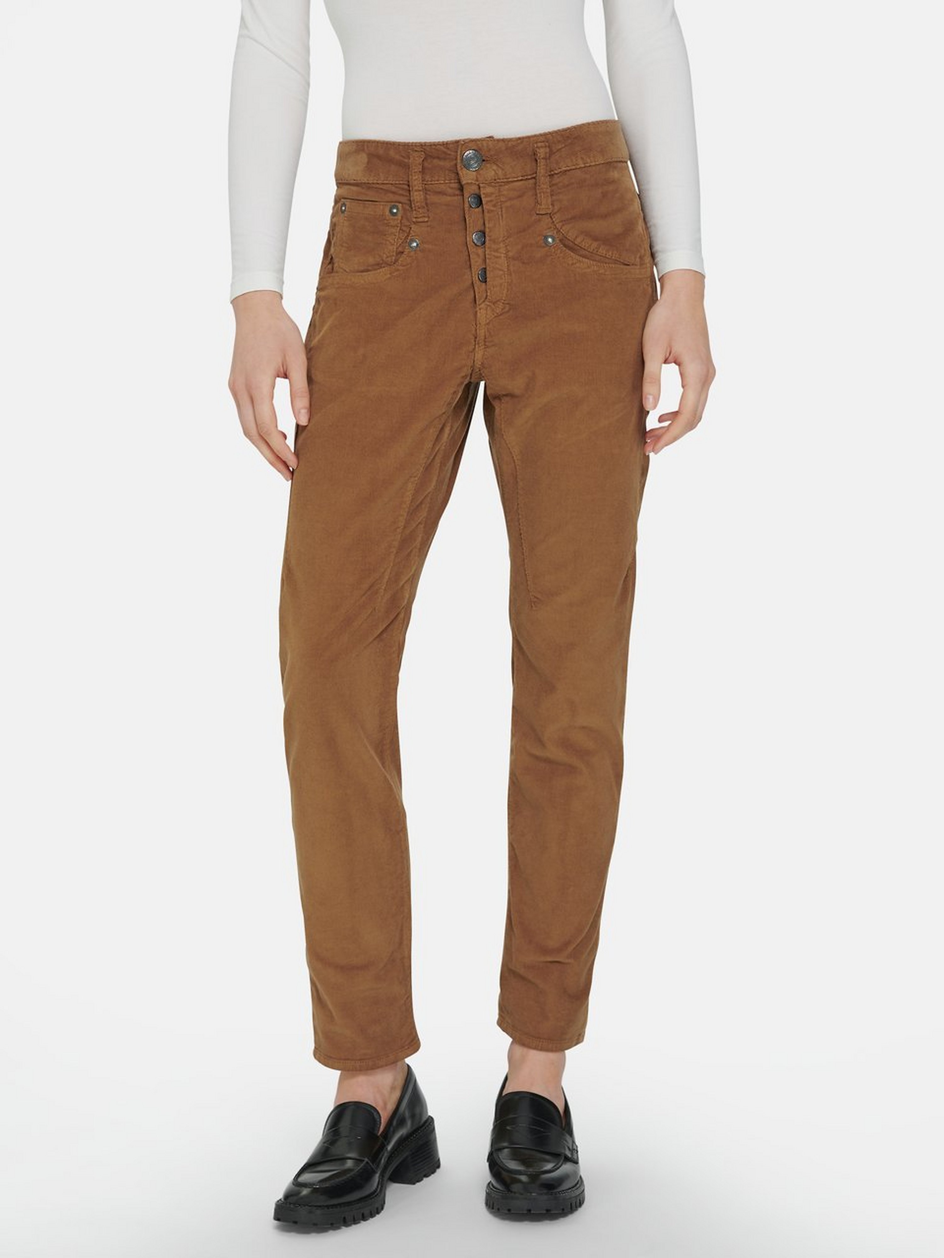 „Slim Fit“-Cordhose Shyra