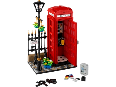 LEGO Rode Londense telefooncel (21347)